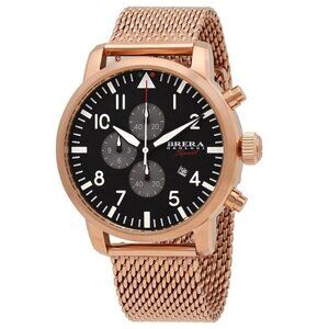 FX04056B NWT Brera Orologi Fashion Men's Quartz 316L Stainless Steel Authentic W